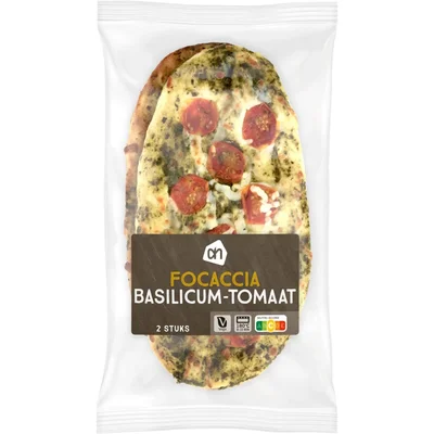 AH Focaccia basilicum tomaat