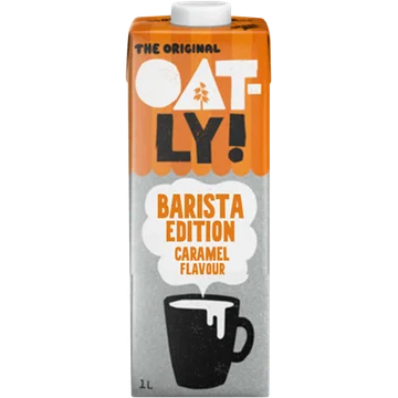 Oatly! Barista caramel