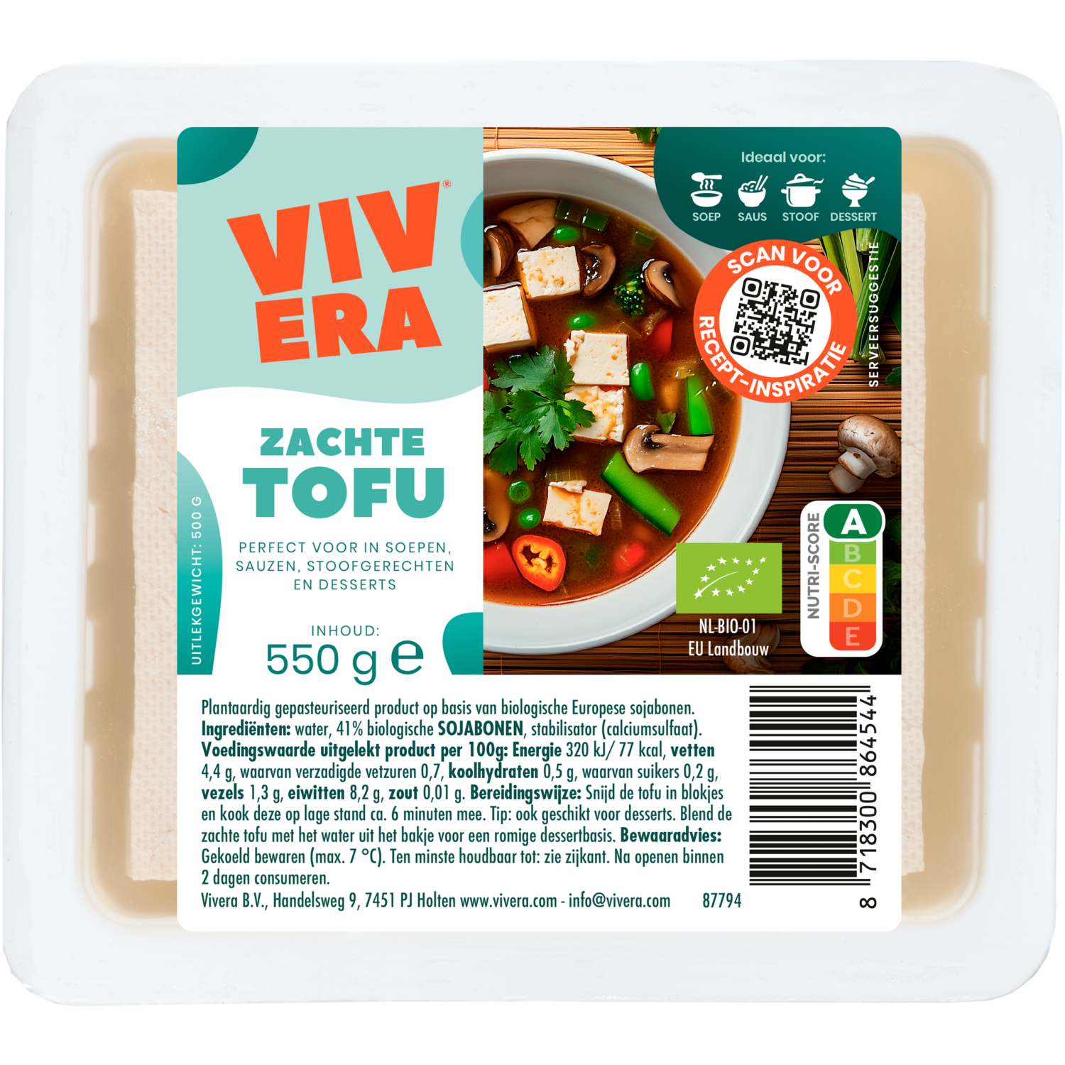 Vivera Zachte tofu