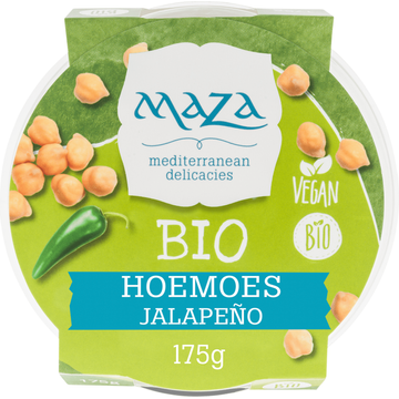 Maza Biologische hoemoes jalapeño