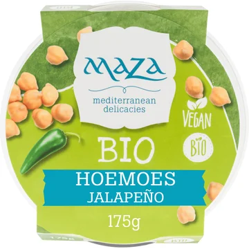 Maza Biologische hoemoes jalapeño