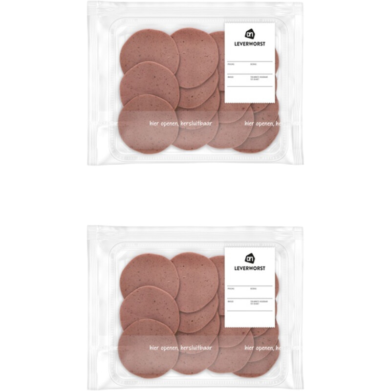 AH Leverworst 2-pack