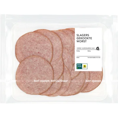 AH Slagers gekookte worst