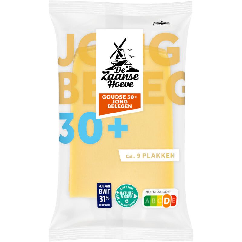 De Zaanse Hoeve Jong belegen 30+ plakken