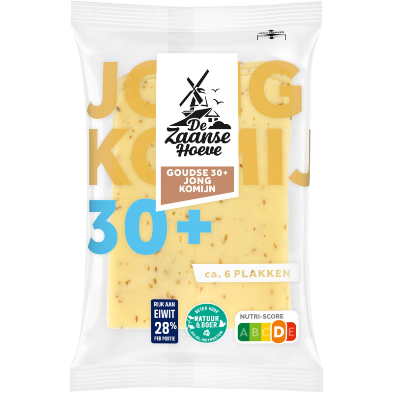 De Zaanse Hoeve Jong komijn 30+ plakken