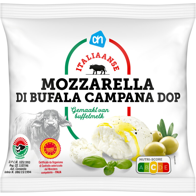 AH Italiaanse mozzarella di bufala campana
