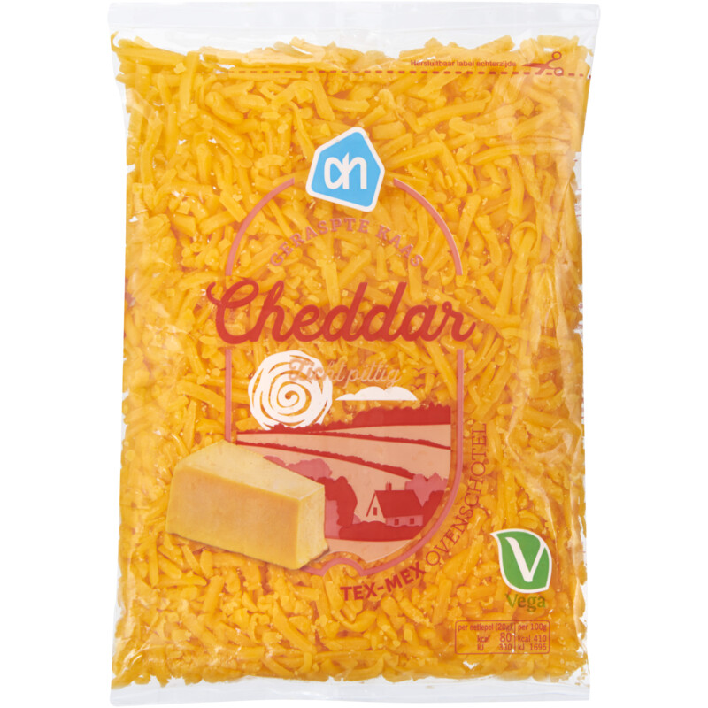 AH Cheddar geraspte kaas