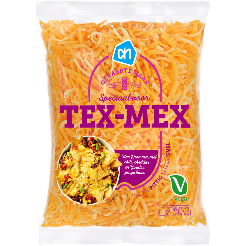 AH Tex-mex geraspte kaas