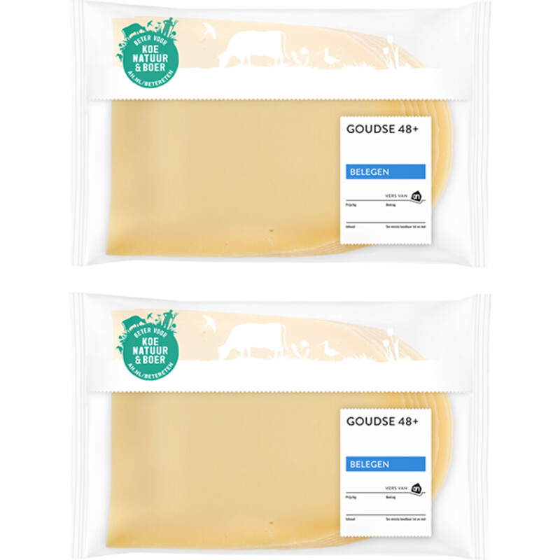 AH Goudse belegen 48+ plakken 2-pack