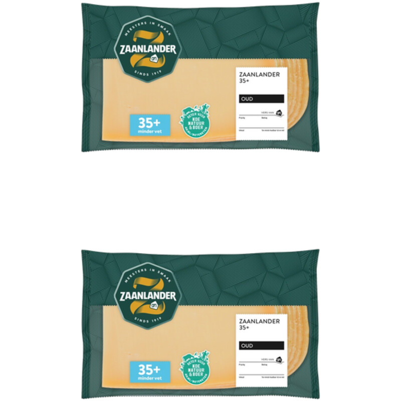 AH Zaanlander Oud 35+ plakken 2-pack