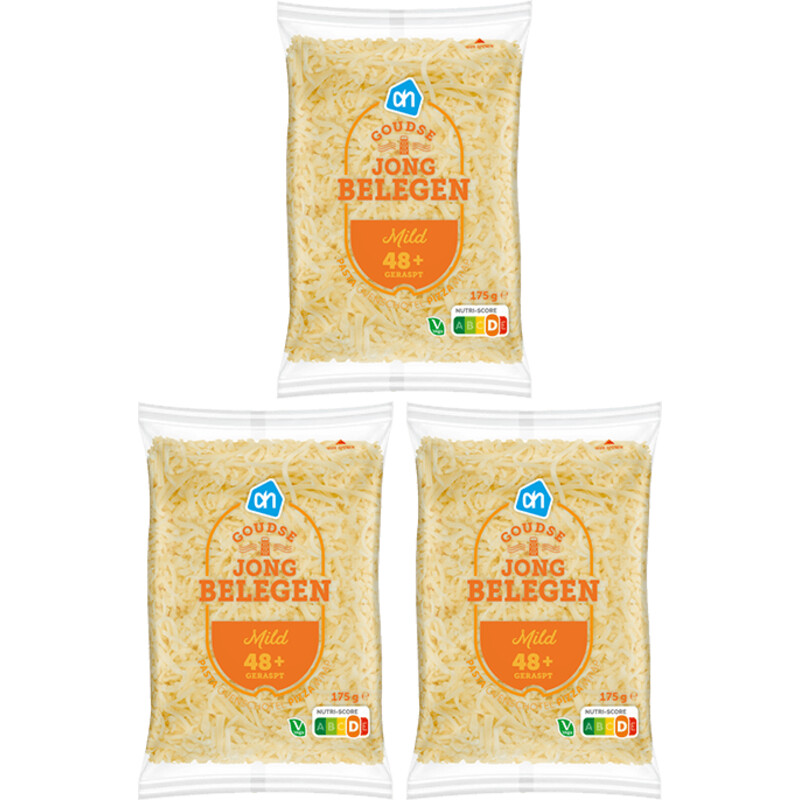 AH Goudse jong belegen 48+ geraspt 3-pack