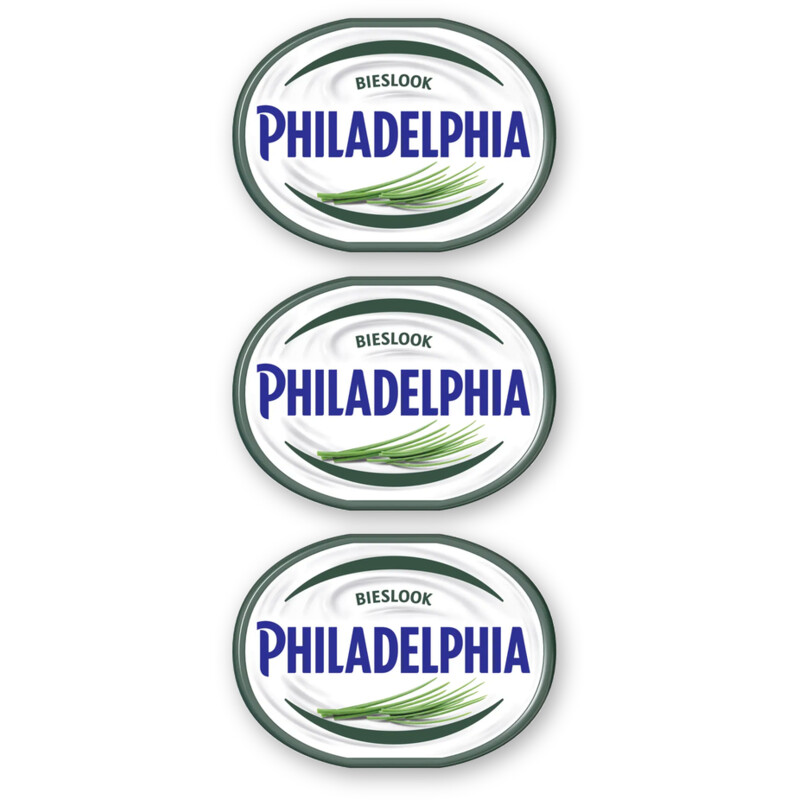 Philadelphia Bieslook 3-pack