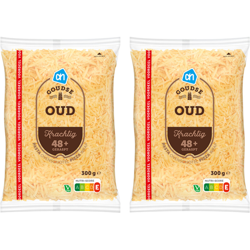 AH Goudse oud 48+ geraspt 2-pack