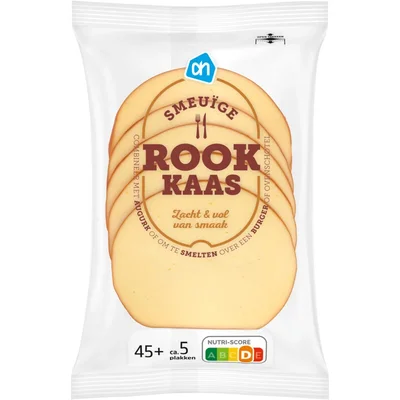 AH Smeuïge rookkaas 45+ plakken