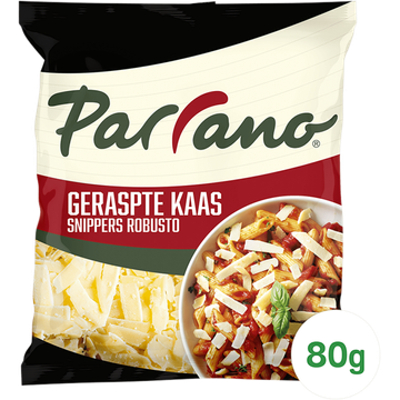Parrano Geraspte kaas snippers robusto