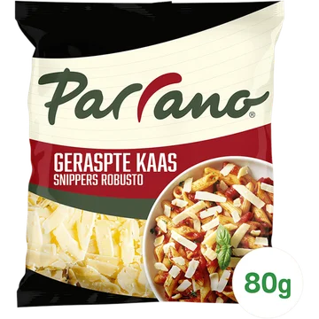 Parrano Geraspte kaas snippers robusto