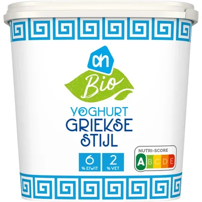 AH Biologisch Yoghurt Griekse stijl 2%