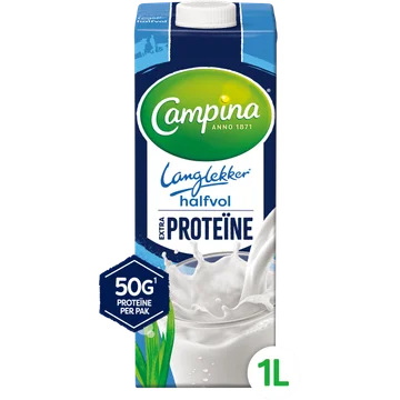 Campina Langlekker halfvol extra proteine
