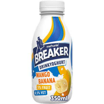 Melkunie Breaker drinkyoghurt mango banana