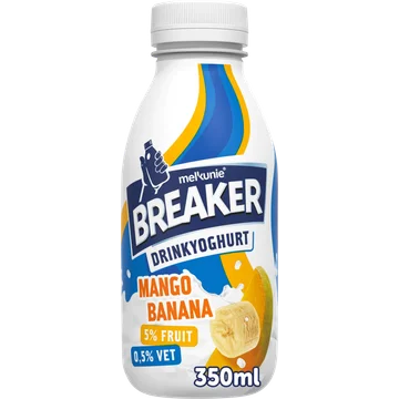 Melkunie Breaker drinkyoghurt mango banana