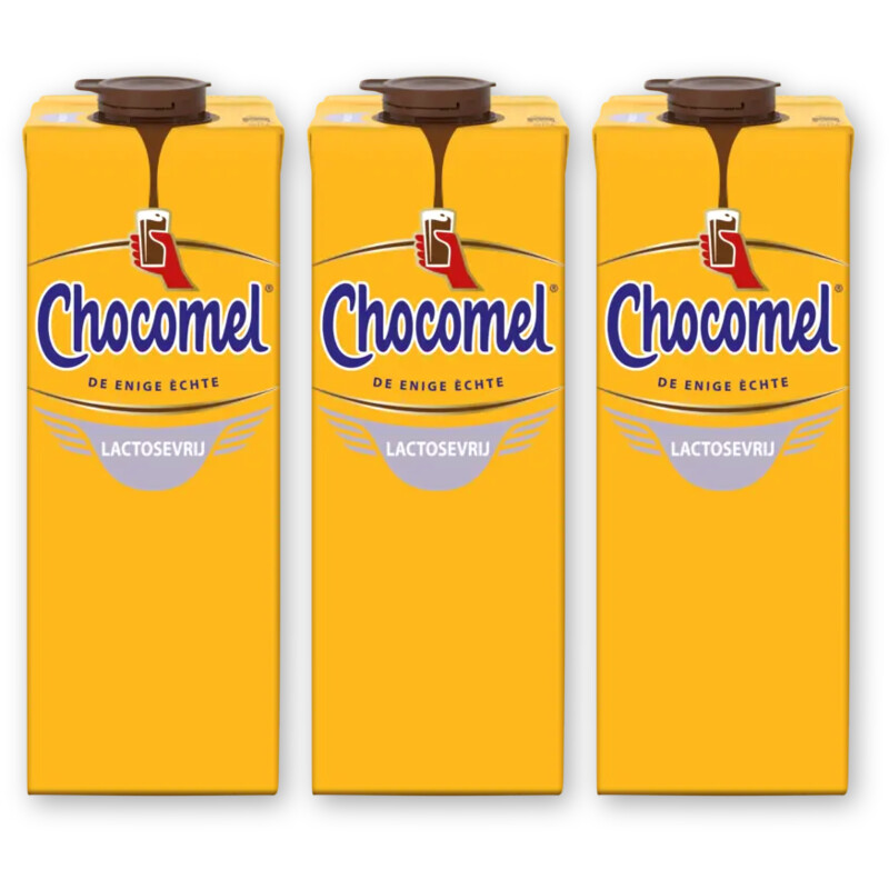 Chocomel Lactosevrij 3-pack