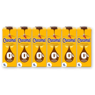 Chocomel Vol 0% suiker toegevoegd 6-pack