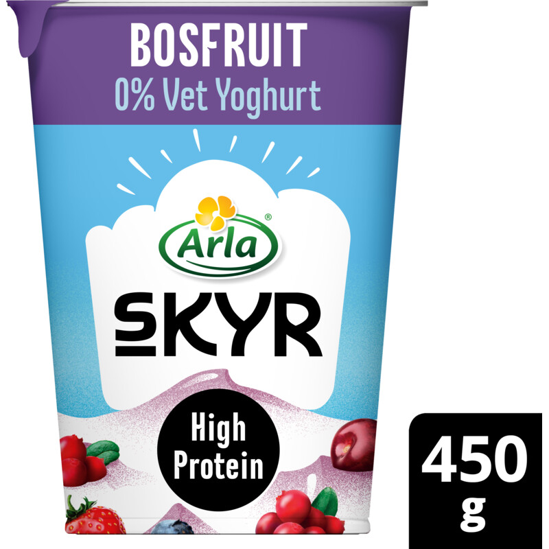 Arla Skyr bosfruit yoghurt 0% vet