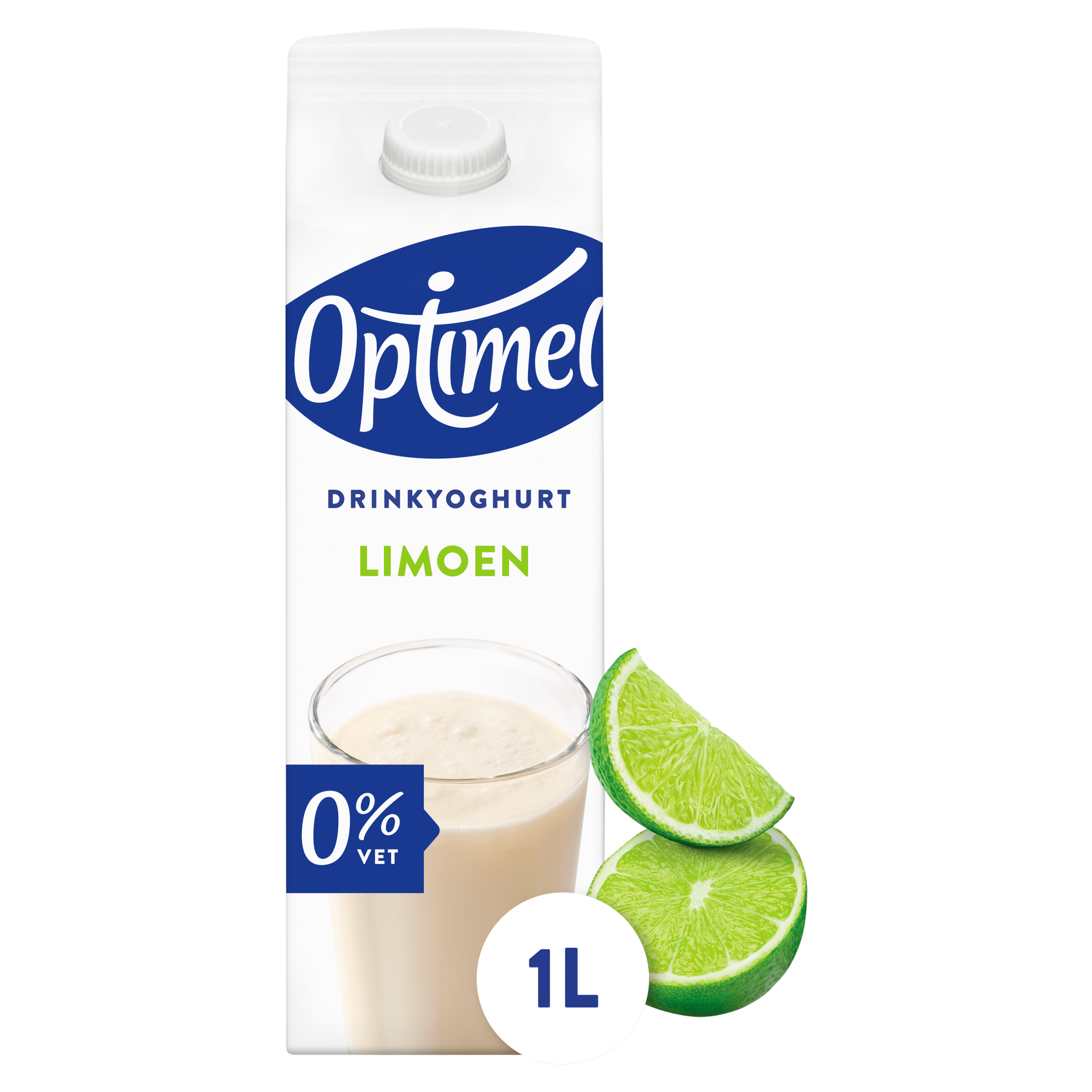 Optimel Drinkyoghurt limoen