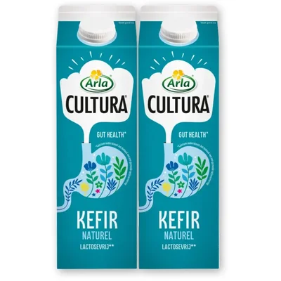 Arla Cultura kefir naturel 2-pack