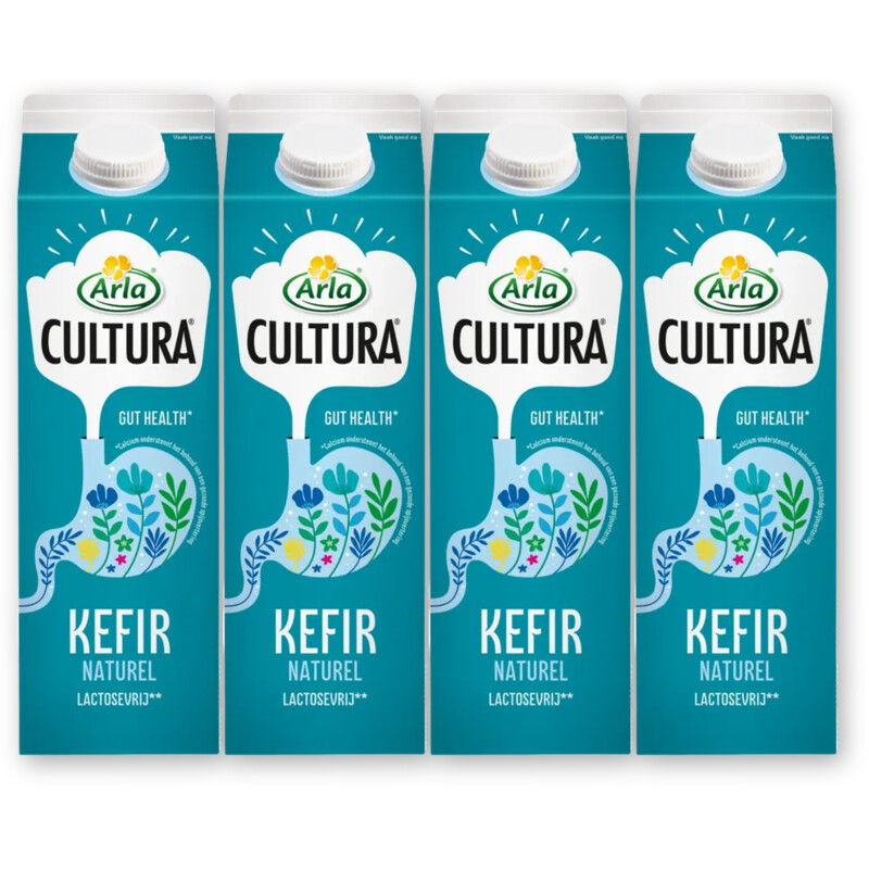 Arla Cultura kefir naturel 4-pack