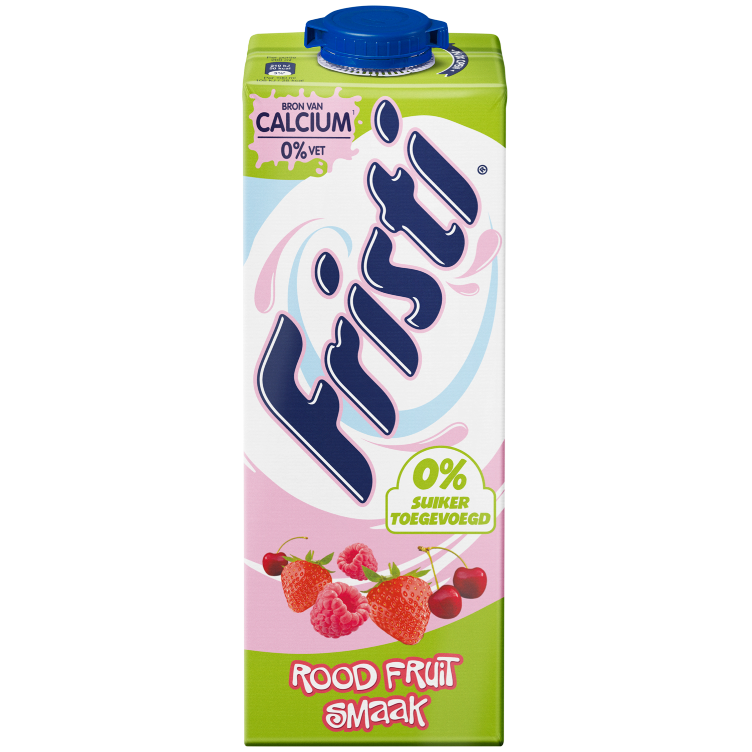 Fristi Rood fruitsmaak 0% suiker toegevoegd