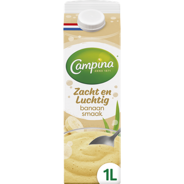 Campina Zacht en luchtig banaansmaak