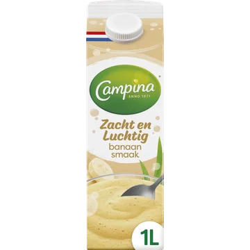 Campina Zacht en luchtig banaansmaak