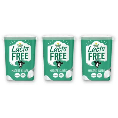 Arla Lactofree magere kwark 3-pack