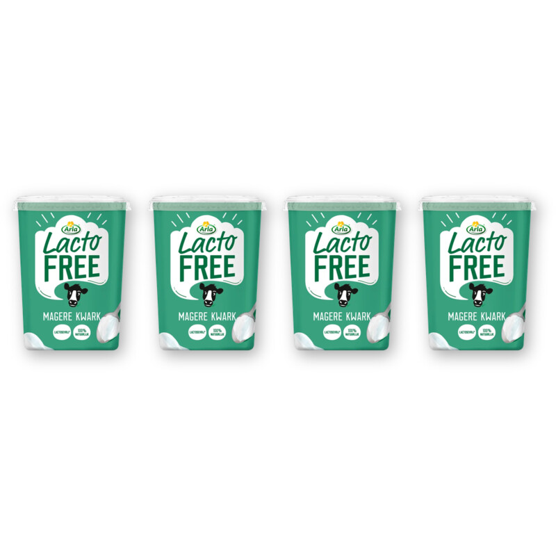 Arla Lactofree magere kwark 4-pack