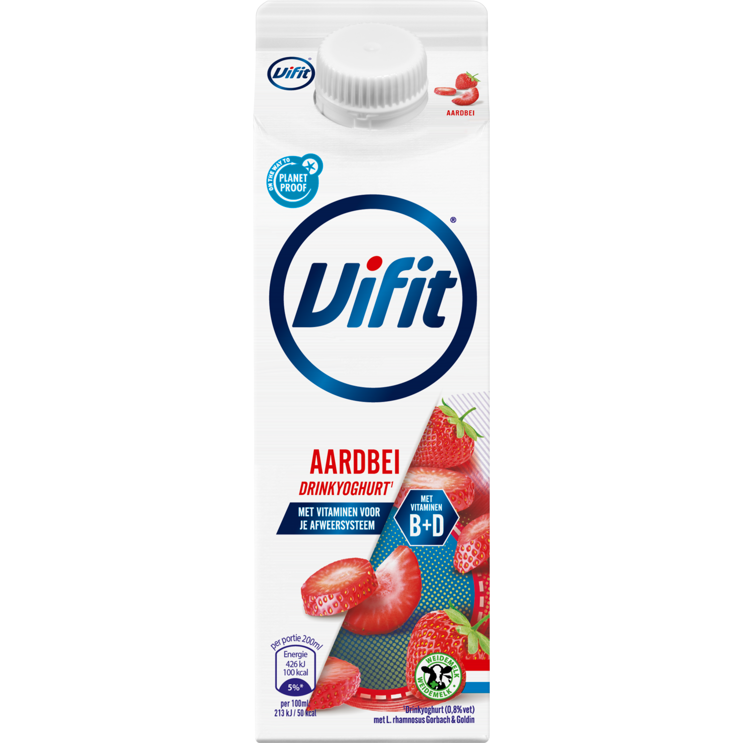 Vifit Drinkyoghurt aardbei