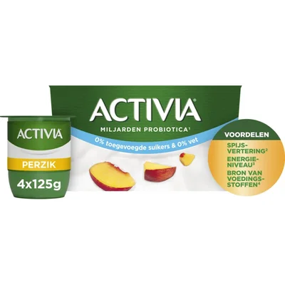 Activia Yoghurt perzik 0%