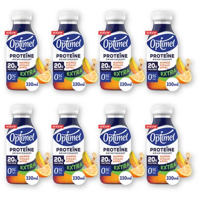 Optimel Proteine extra mango sinaasappel 8-pack