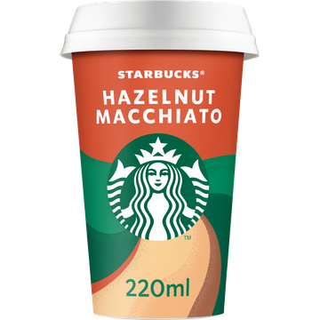 Starbucks Hazelnut macchiato ijskoffie