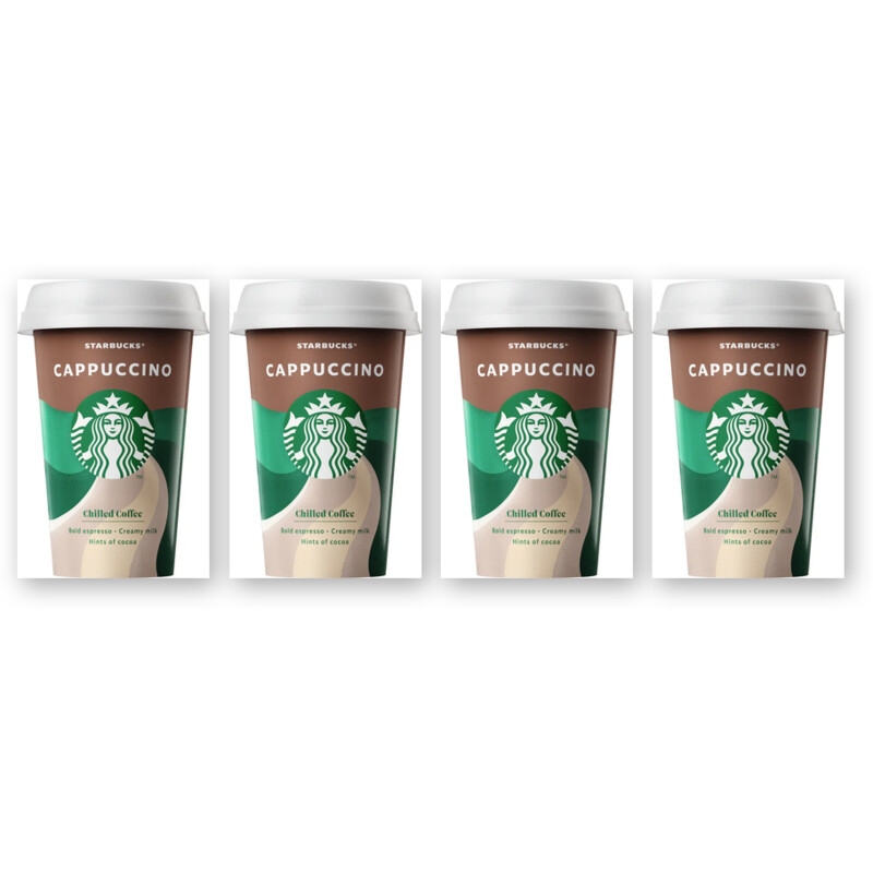 Starbucks Cappuccino ijskoffie 4-pack