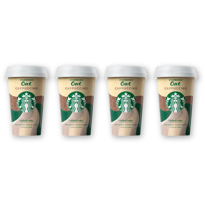 Starbucks Oat cappu plantaardige ijskoffie 4-pack