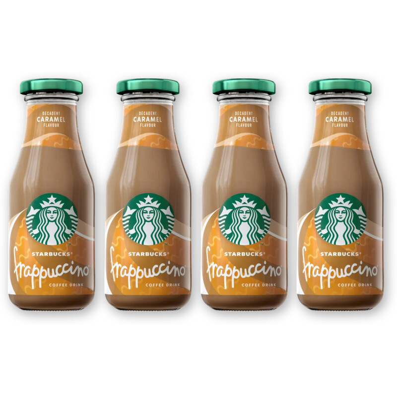 Starbucks Frappuccino caramel ijskoffie 4-pack