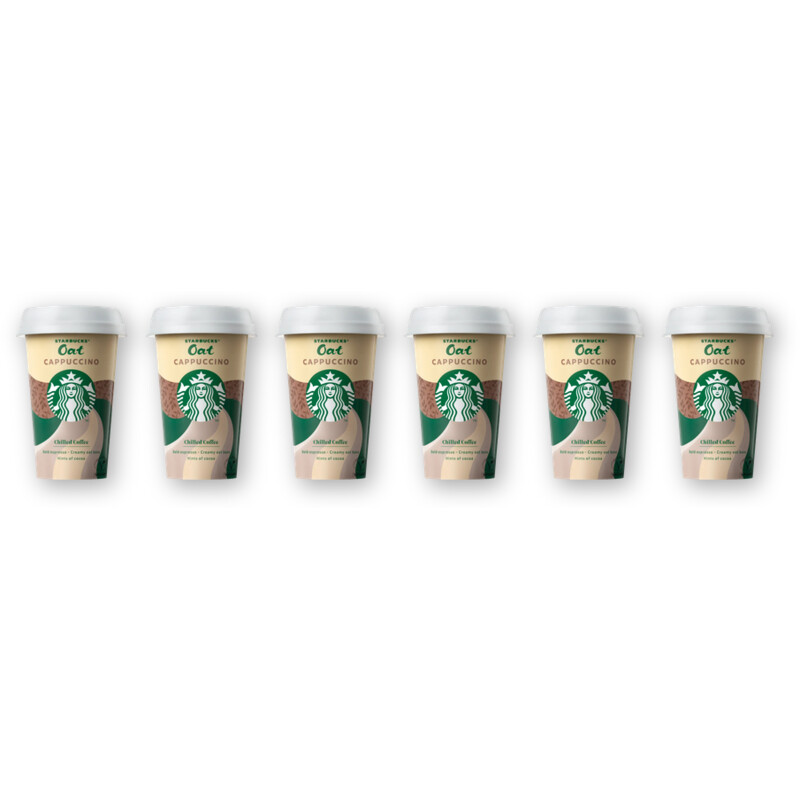 Starbucks Oat cappu plantaardige ijskoffie 6-pack
