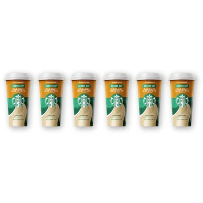 Starbucks Caramel macchiato grande cup 6-pack