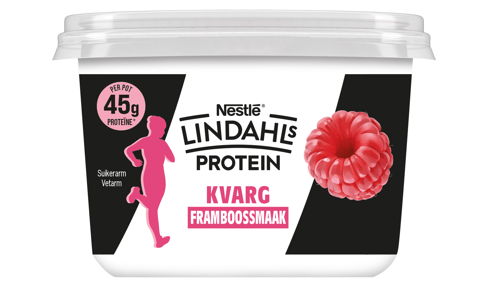 Lindahls Protein kvarg framboossmaak