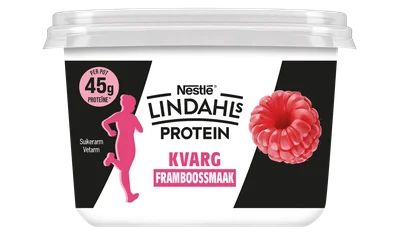Lindahls Protein kvarg framboossmaak