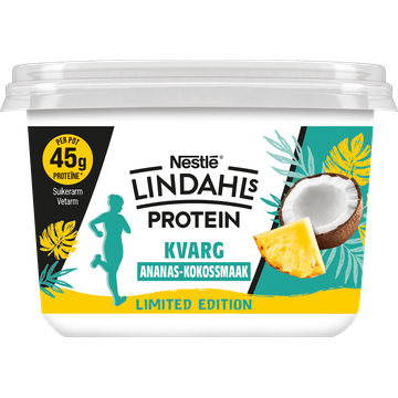 Lindahls Protein kvarg ananas kokosnootsmaak