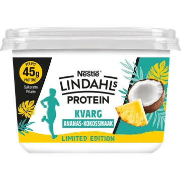 Lindahls Protein kvarg ananas kokosnootsmaak