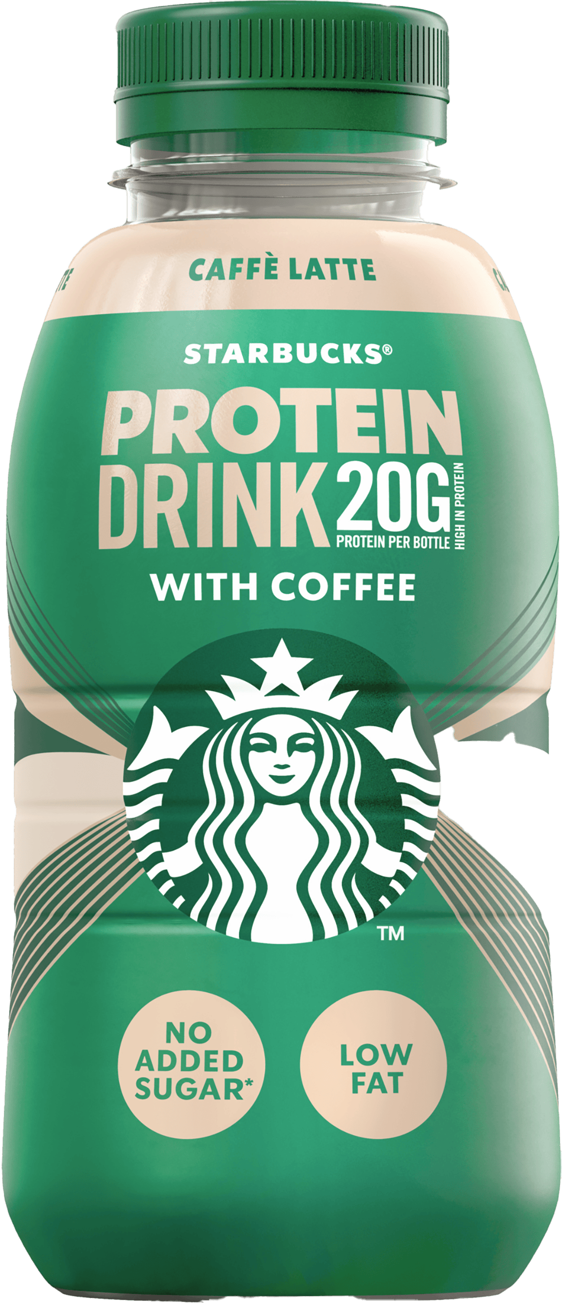Starbucks Protein drink caffe latte coffee