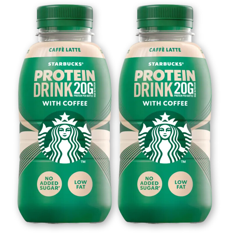 Starbucks Protein drink caffe latte coffee 2-pack